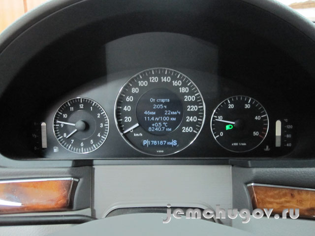 Корректировка спидометра Mercedes 211 2007 E-Class