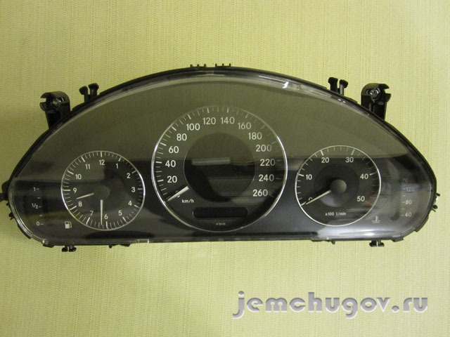 Корректировка пробега Mercedes E211 