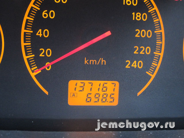 Корректировка одометра Nissan Primera 2005