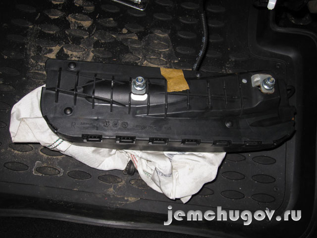 Сработавший Airbag