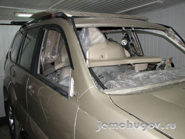 Land Cruiser 120 перед сборкой