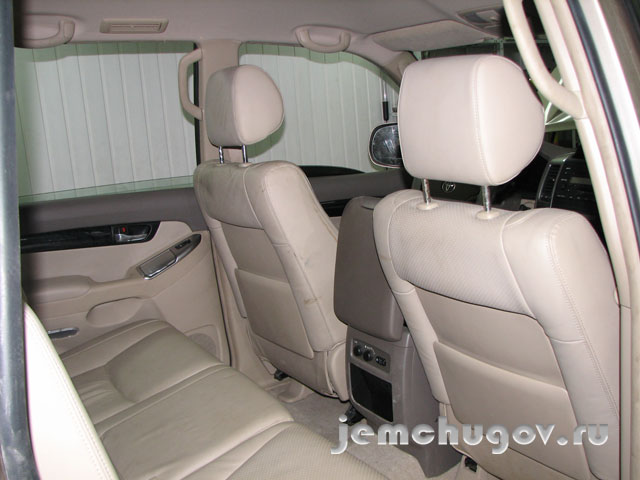 Установка задних сидений Land Cruiser 120 